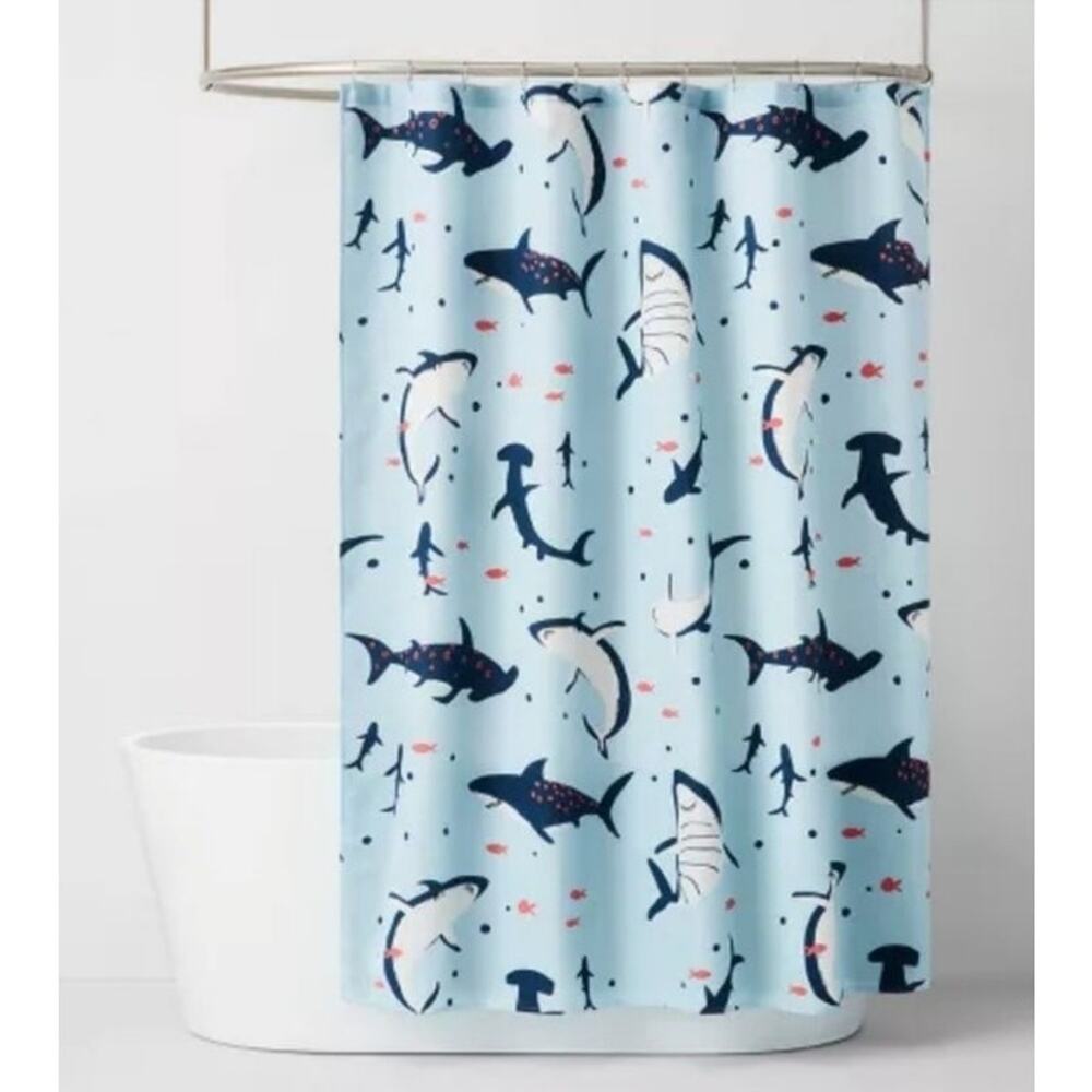 Shark Kids' Shower Curtain - Pillowfort™